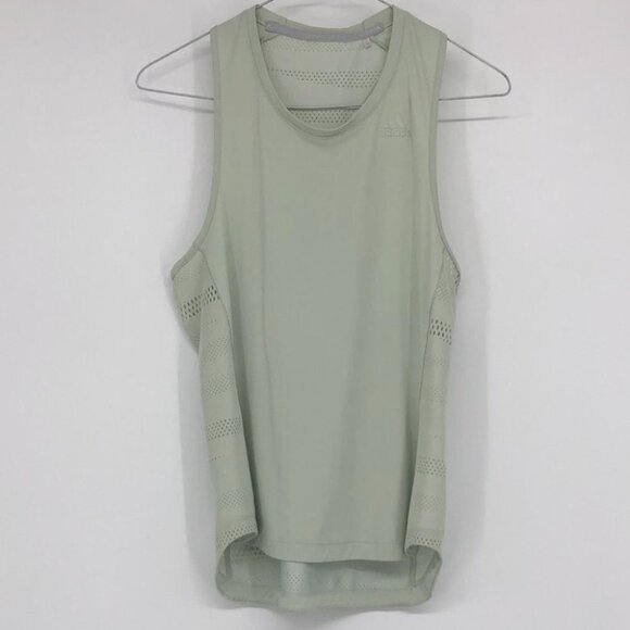 Adidas mint pastel green muscle tank laser cut back - Picture 13 of 13